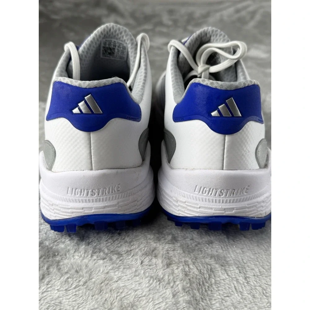 Adidas ZG23 Men's‎ Golf Shoes Size 13 White/Blue | Lightstrike | Waterproof